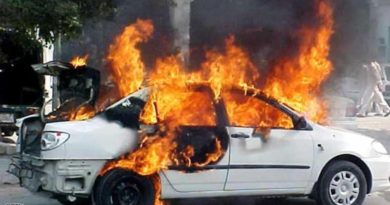 أريانة: تعرض سيارة أمني للحرق من قبل مجهولين